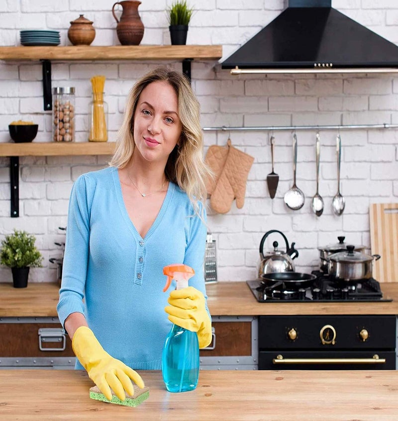 SCRUBIT 24 Pack Natural Sponges - Biodegradable Compostable Cellulose and Coconut Natural Sponges for Dishes, Eco Friendly Non Toxic Kitchen Sponge - Image 5